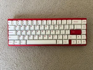 Qwertykey Neo65 Red Custom Mechanical Keyboard Hot Swappable Programmable Trimod - Picture 1 of 2