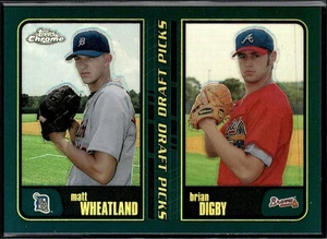 2001 TOPPS CHROME RETROFRACTOR PARALLEL #278 MATT WHEATLAND/DIGBY ROOKIE SP - Picture 1 of 2