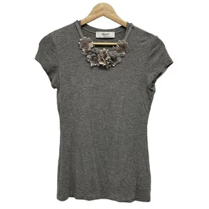 Auth BLUGiRL BLUMARINE - Gray Women's T-Shirt - Picture 1 of 8
