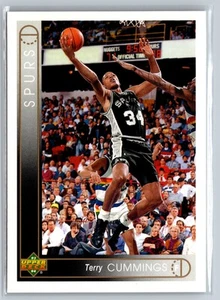 Terry Cummings San Antonio Spurs 1993-94 cubierta superior #273 - Imagen 1 de 2