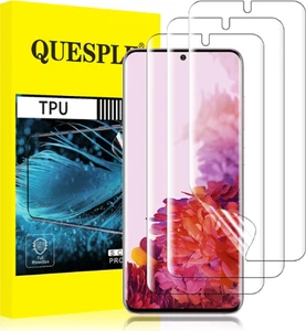 Samsung Galaxy S20 Plus HD Clear Screen Protector TPU Full Max Coverage (3 Pack) - Picture 1 of 6