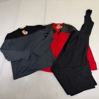 NUEVA Chaqueta Star Trek TNG Capitán Picard Grande, Camisa, Jersey, Prendedores Talla XL Chrty Foto 1 de 4