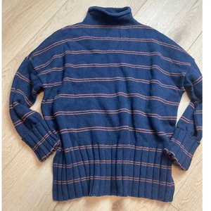 Maglione girocollo a righe blu navy Madewell - Donna XS - Foto 1 di 4