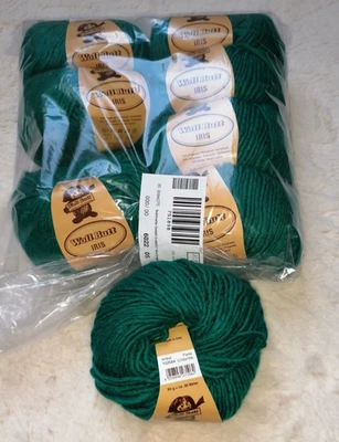 Wolle Butt Iris 8x50g je 90Meter  400g smaragd Wolle Garn - Bild 1 von 4