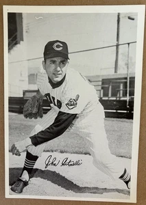 1960's Cleveland Indians Team Issue Photo JOHN ANTONELLI s/w (A) - Bild 1 von 1