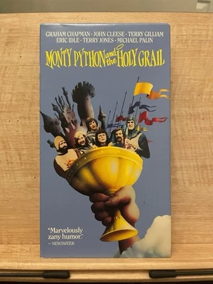 MONTY PYTHON AND THE HOLY GRAIL VHS TAPE 1991 - Image 1 of 4