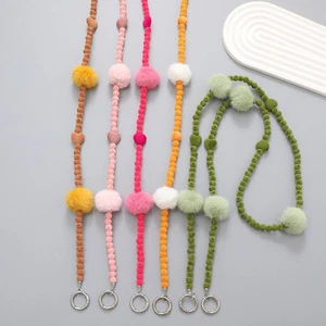 Handmade Beaded Phone Lanyard Autumn/Winter Phone Accessories - Photo 1 sur 12
