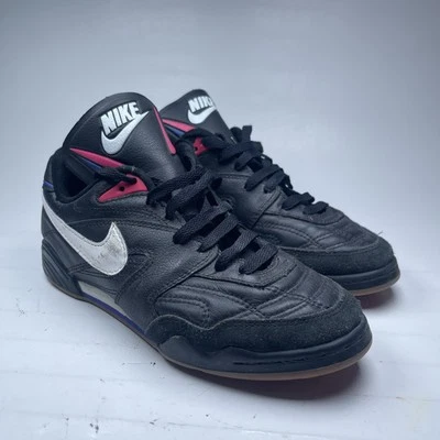 Nike 117051-010 VTG 80s Europa Pro TF Indoor Soccer Shoes Men Sz US 7.5 US — 第 1/4 张图片