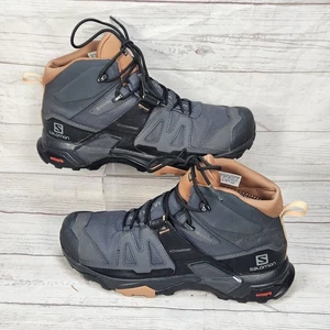 Salomon X Ultra 3 Mid Gore-Tex Walking Hiking Boots Womens 10.5 Gray *No Insoles - Picture 1 of 7