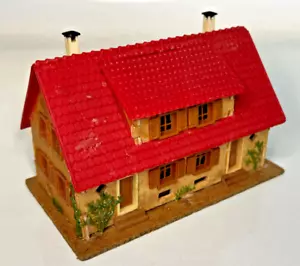 Faller HO Scale #1950's Vintage Double House - Picture 1 of 11