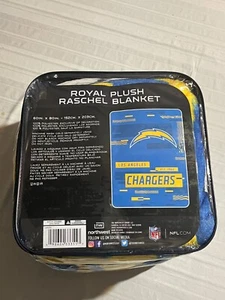 Los Angeles Chargers NFL 60" x 80" Plush Throw Blanket Northwest Company - Picture 1 of 1