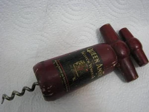 RARO SACACORCHOS ANTIGUO TIPO WHISKY ESCOCÉS REINA ANNE THOMASON III - Imagen 1 de 1