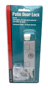 Oultra Hardware Pation Door Lock Keyed Aluminum Finish 44199 - Picture 1 of 1