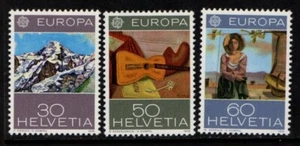 Switzerland 1975 Europa Paintings SG898-900 MNH - Foto 1 di 1