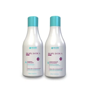Kit Richée Bioplástica Duo Shampoo and Conditioner 2x250ml/2x8.45 fl.oz - Picture 1 of 3