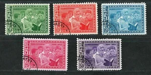 REPUBLICA DE GUINEA 1964 VF Used Stamps Set Scott # 336-339,C61 E. Roosevelt - Picture 1 of 2