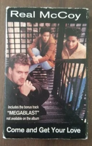 Real McCoy Come and Get Your Love Cassette Single, Tested, Works - Picture 1 of 4