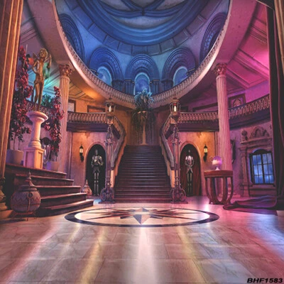 10'x10' Indoor Computer-painted Vinyl Scenic Photo Background Backdrop BHF1583 - Image 1 of 3