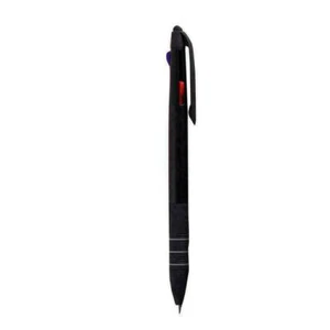 Multicolor 3in1 Ballpoint Pen Writing Pen 0.5mm Refill Supplies Office 2024 - Picture 1 of 8