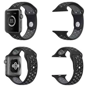 1x 2x Sports Band Strap Apple Watch For 38/40/41/42/44/45/49mm Series 3, 2, SE - Picture 1 of 19