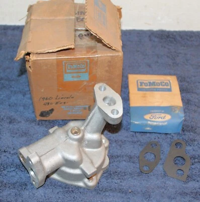Lincoln Continental 1960 1958 1959 Ford Thunderbird NOS 430 bomba de aceite del motor Foto 1 de 3
