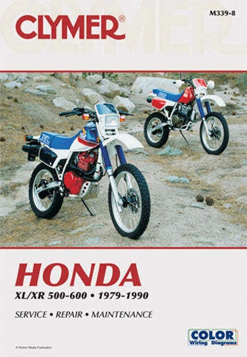 CLYMER MANUAL HONDA XL/XR500-650 SERIES - Image 1 of 1