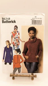 Butterick 6248 Sewing Pattern MISSES' TUNIC B5 (8-16) UNCUT/FF - Picture 1 of 6