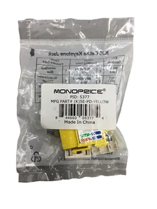 Jack Keystone Monoprice KJ8 Cat.5e - Imagen 1 de 3