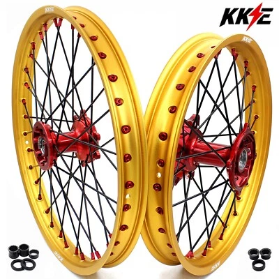 Llantas fundidas KKE 21/19"" para Honda CR125R CR250R 1995-1996 CR500R 1995-1999 Foto 1 de 4