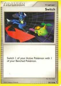 (pok-SW-128) Switch (C) Pokemon D&P Secret Wonders Card # 128 - Picture 1 of 1