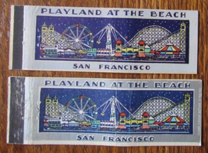 AMUSEMENT PARK: PLAYLAND AT THE BEACH (SAN FRANCISCO, CALIFORNIA) (2 DIFF.) -A2 - Picture 1 of 2