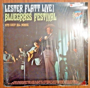 Lester Flatt - Live Bluegrass Festival (Vinyl) - Picture 1 of 2