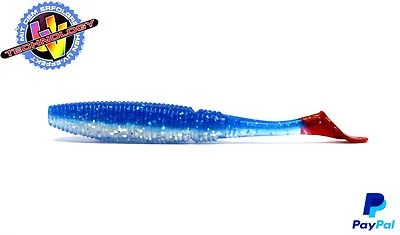 Fire Tail Shad, Jenzi, Kunstköder, Gummifisch, - Bild 1 von 2