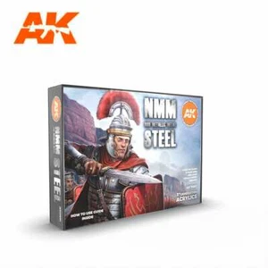 AK Interactive Non Metallic Metal Steel Colors Set 3. Generation Acryl 6 Stück - Bild 1 von 3