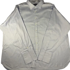 Burberry London Oberhemd Herren Blau 22-39 T Big & Tall 35,5" Brustumfang Langarm - Bild 1 von 22