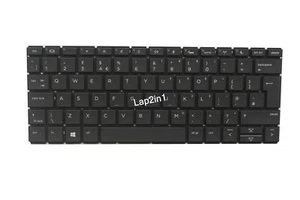 Genuine New UK Black Keyboard with Backlit for HP Probook 430 G6 435 G6 Notebook - Picture 1 of 1