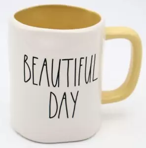 Rae Dunn BEAUTIFUL DAY Kaffeebecher Artisan Collection by Magenta NEU - Bild 1 von 6