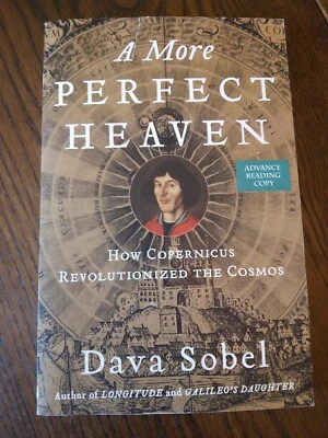 SIGNED/INSCRIBED  ARC Dava Sobel More Perfect Heaven Pulitzer  - Image 1 of 4