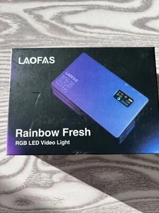 LOAFAS Regenbogen RGB LED Videoleuchte für Fotografie Beleuchtung CCT: 2500K-8500K NEU - Bild 1 von 5