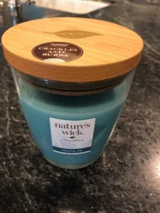 Nature's Wick Coastal Air Scented Candle, 10 ounces, Medium - Picture 1 of 2