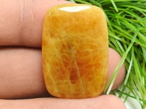 Heliodor Cabochon glatt poliert lose Edelstein 100 % natürlich zur Schmuckherstellung - Bild 1 von 8