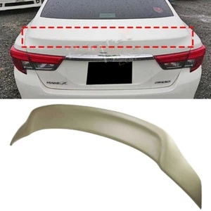 Unpainted FRP 2010-2019 Fit For TOYOTA Mark X 4D Sedan R Type Rear Trunk Spoiler - Picture 1 of 5