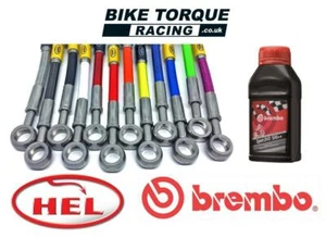 Kawasaki KFX700 (2000-2006) HEL OEM Replacements Front Brake Line Kit - Picture 1 of 1