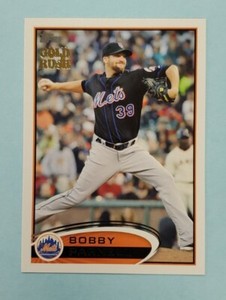 2012 Topps Bobby Parnell Gold Rush Stamped Promo #83 Card