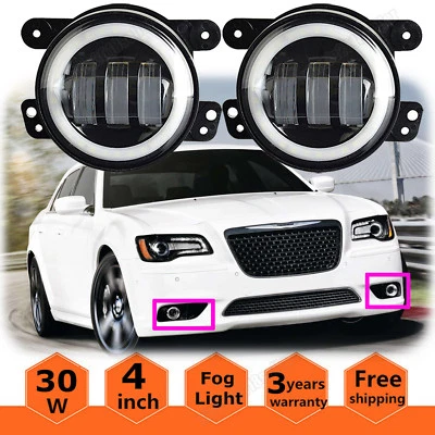 Faros antiniebla halo de conducción delantera para parachoques Magnum Chrysler 300 05-08 05-08 05-10 Foto 1 de 4