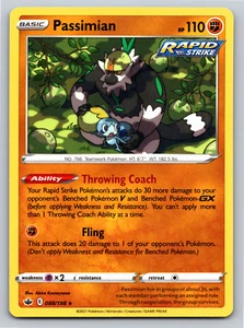 Passimian 088/198 seltene abschreckende Herrschaft Pokémonkarte - neuwertig - Bild 1 von 2