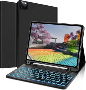 Backlit Keyboard Case For iPad Air 4/5th Generation 10.9"/iPad Pro 11" 2022/2023 - Picture 1 of 23