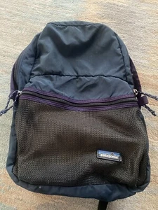 Patagonia Backpack Vintage 1996 Zip Blue Pockets Rare! Made in USA - Picture 1 of 7