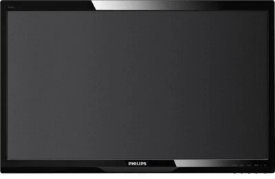 Philips V-Line 246V5LSB 24-Zoll Monitor TN FHD 1920x1080 VGA DVI 5ms schwarz - Bild 1 von 4