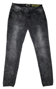 Indigo Rein Gray Charcoal Wash Skinny Denim Jeans Low Rise Womens Size 3R - Picture 1 of 5